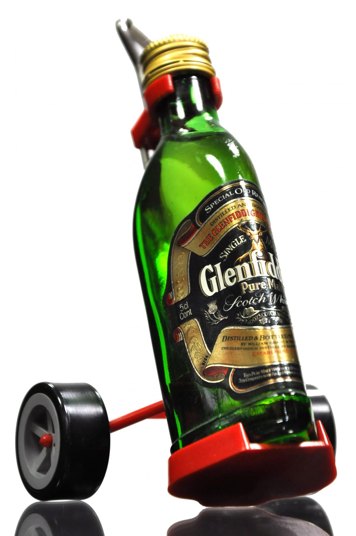 Glenfiddich Golf Trolly Miniature