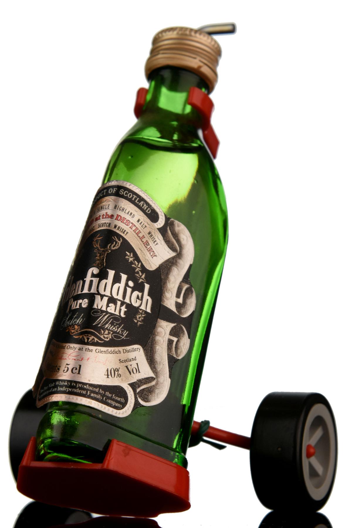Glenfiddich Golf Trolly Miniature