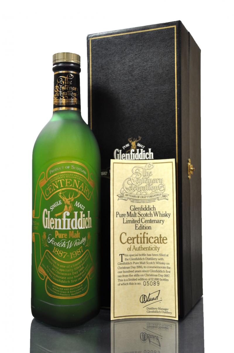 Glenfiddich Centenary Edition 1887-1987