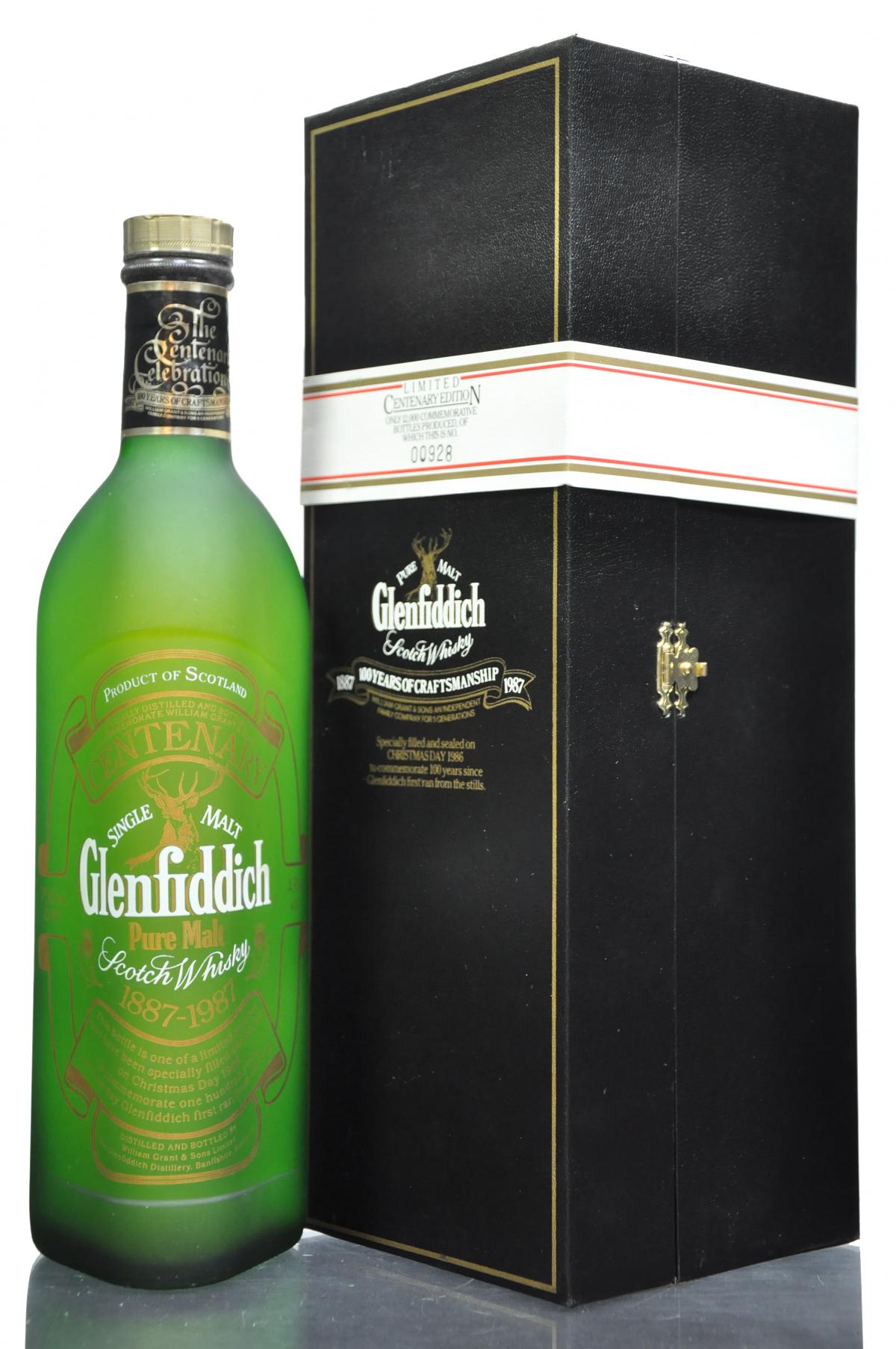 Glenfiddich Centenary Edition 1887-1987