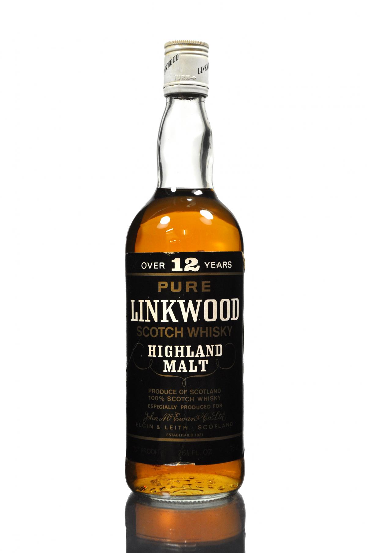 Linkwood 12 Year Old - 1970s