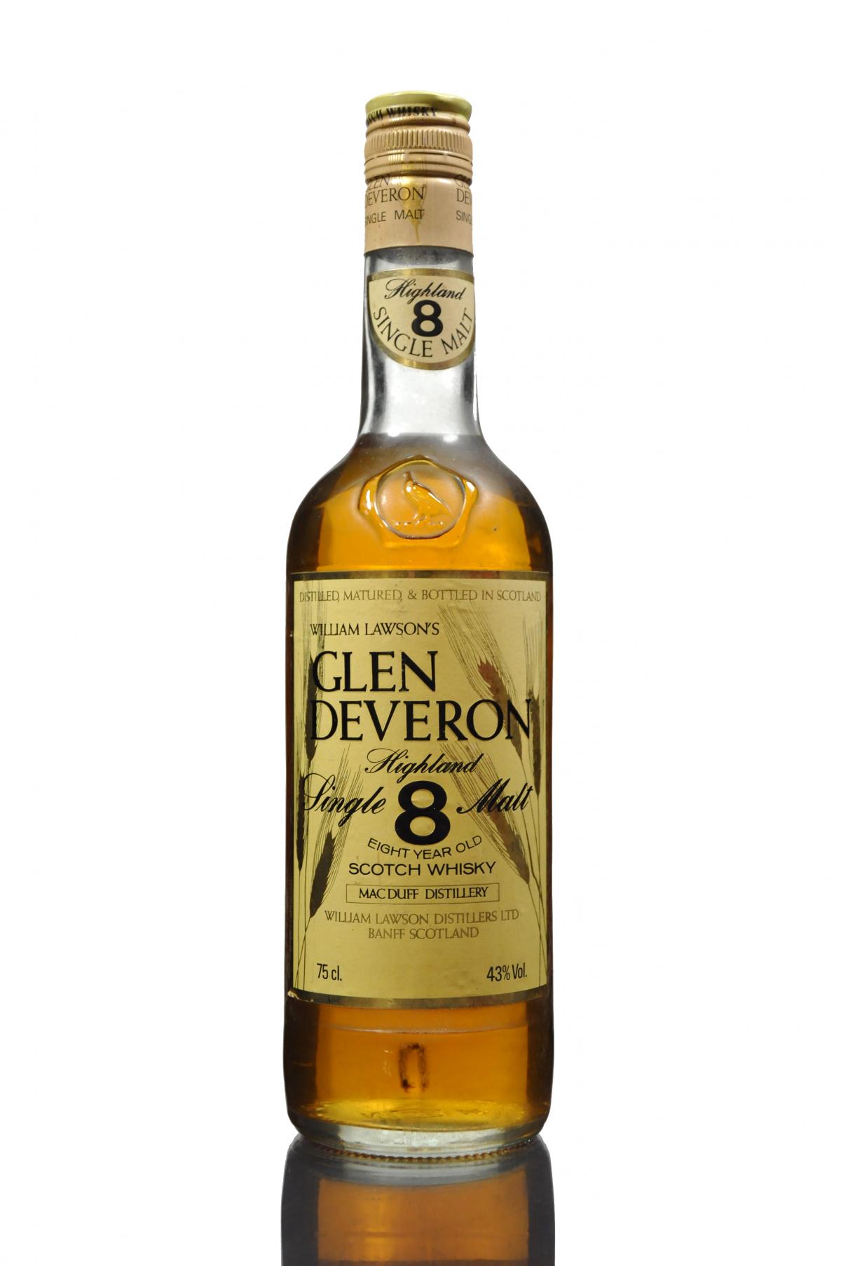 Glen Deveron 8 Year Old - 1980s