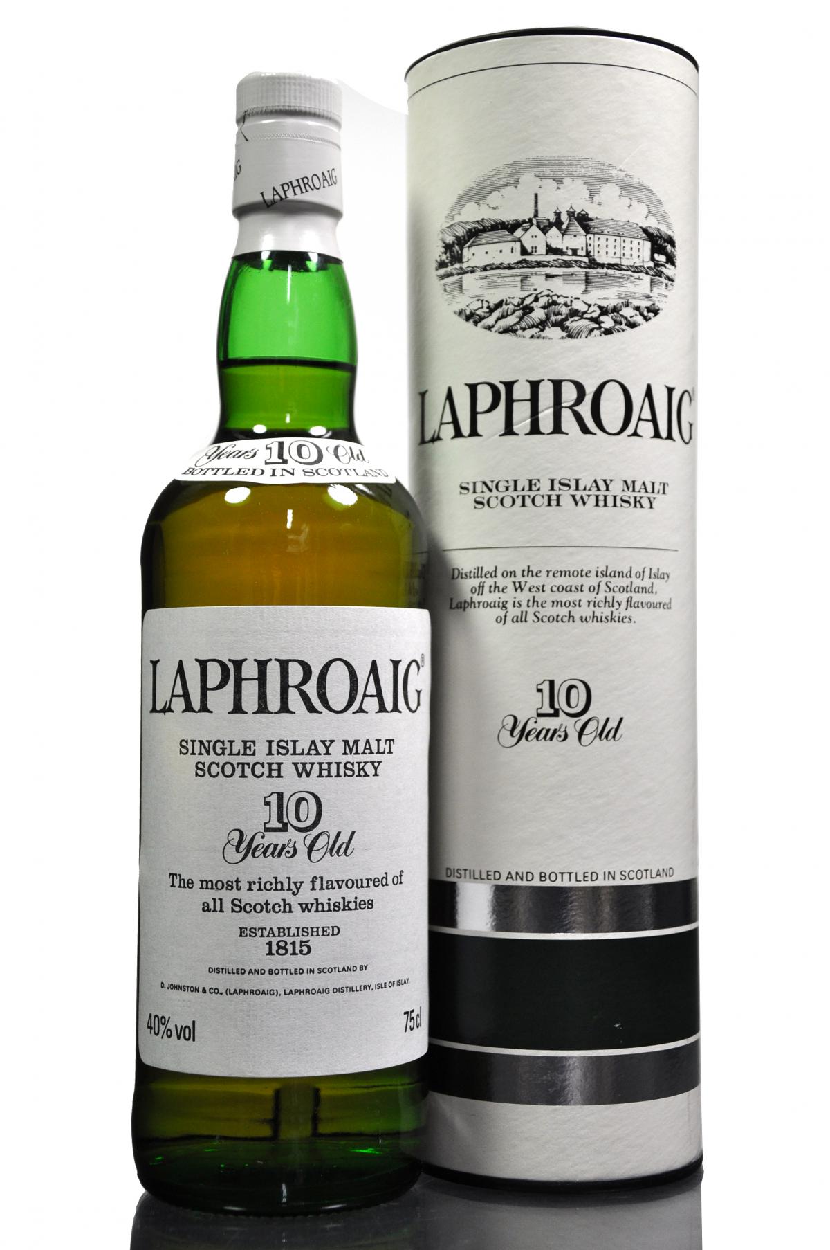 Laphroaig 10 Year Old - Circa 1990