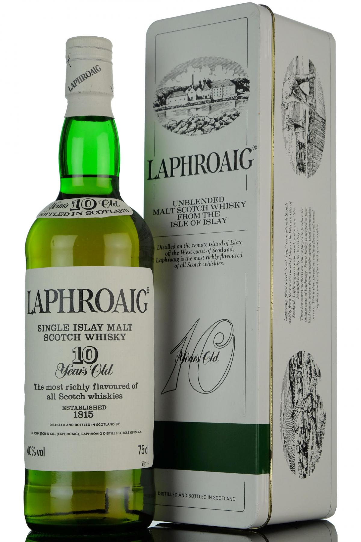 Laphroaig 10 Year Old - 1988 Release