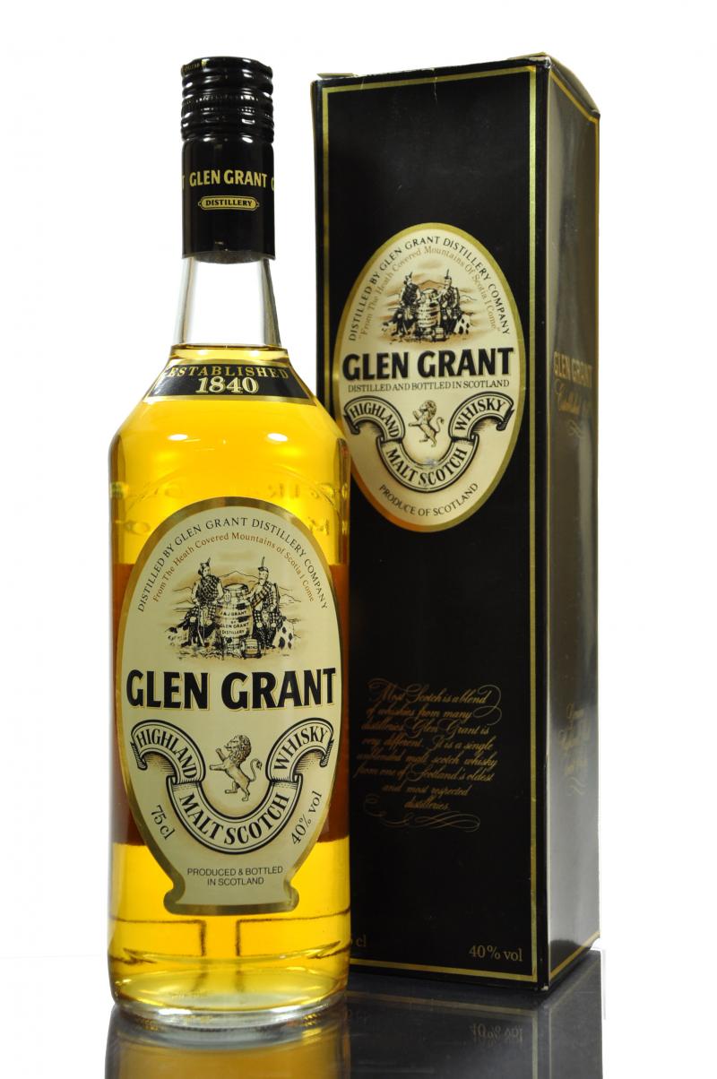 Glen Grant - 1980s