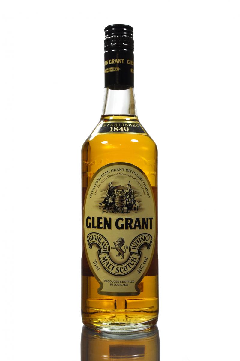 Glen Grant - 1980s