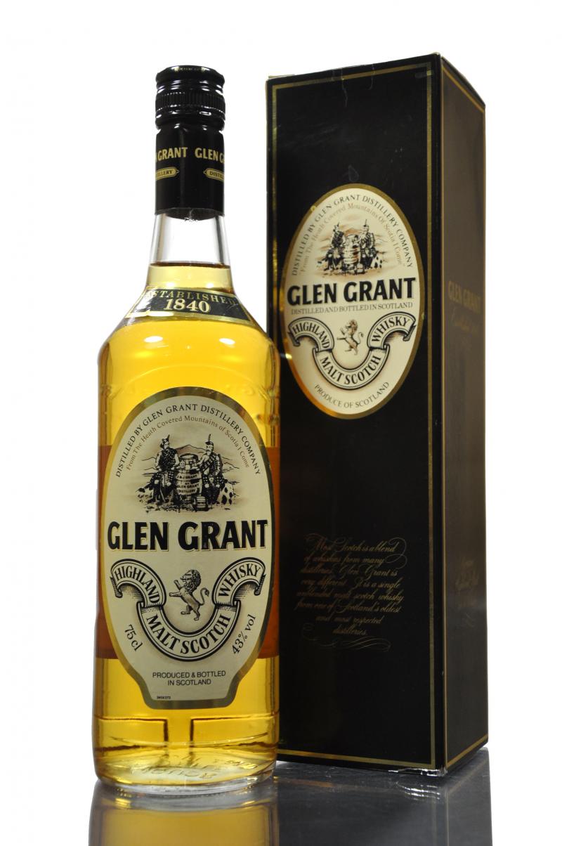 Glen Grant - 1980s
