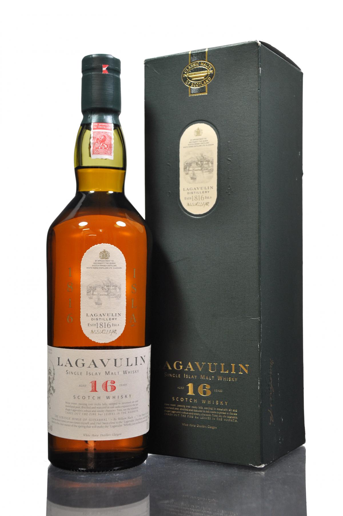 Lagavulin 16 Year Old - White Horse - 1990s