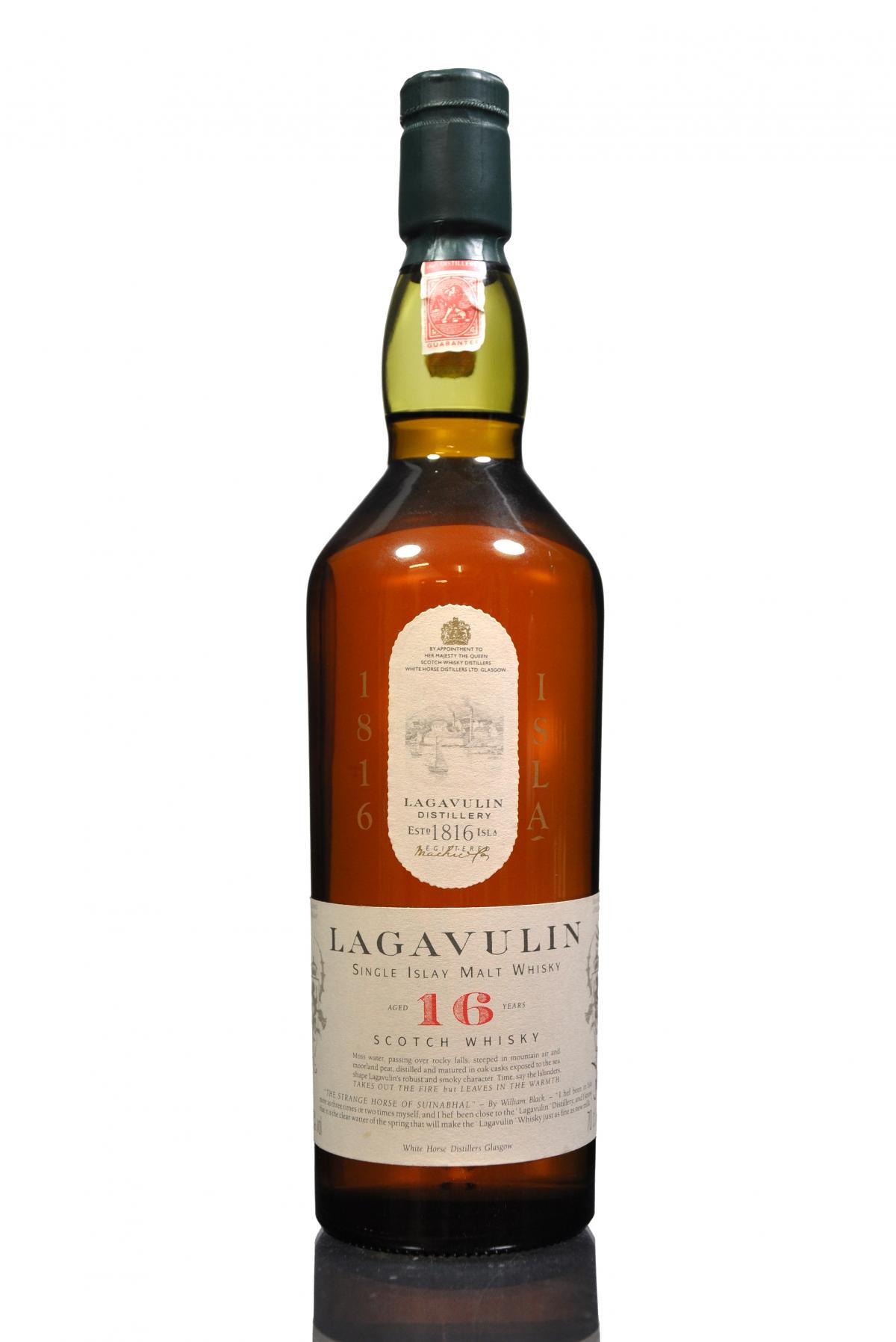 Lagavulin 16 Year Old - White Horse - 1990s