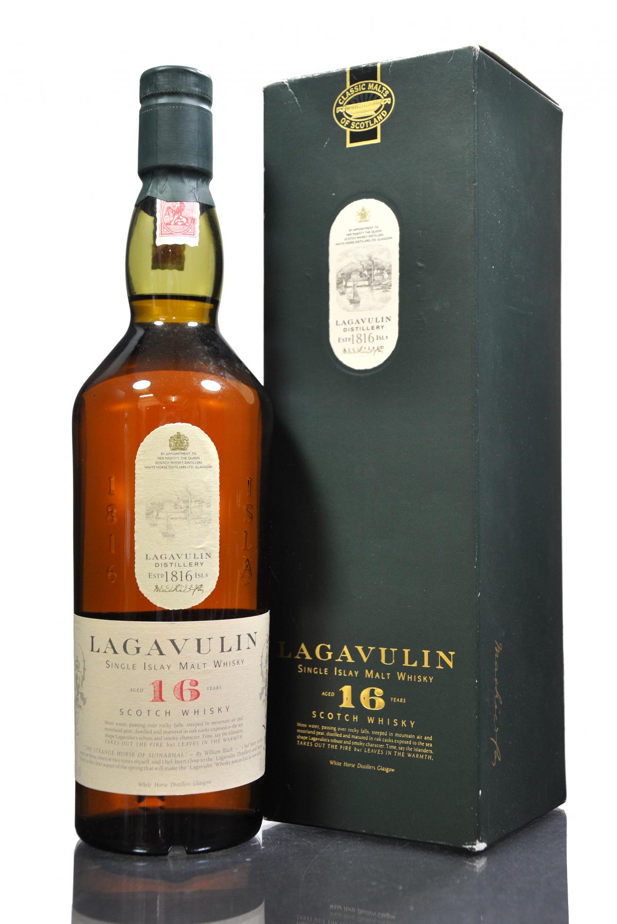 Lagavulin 16 Year Old - White Horse - 1990s