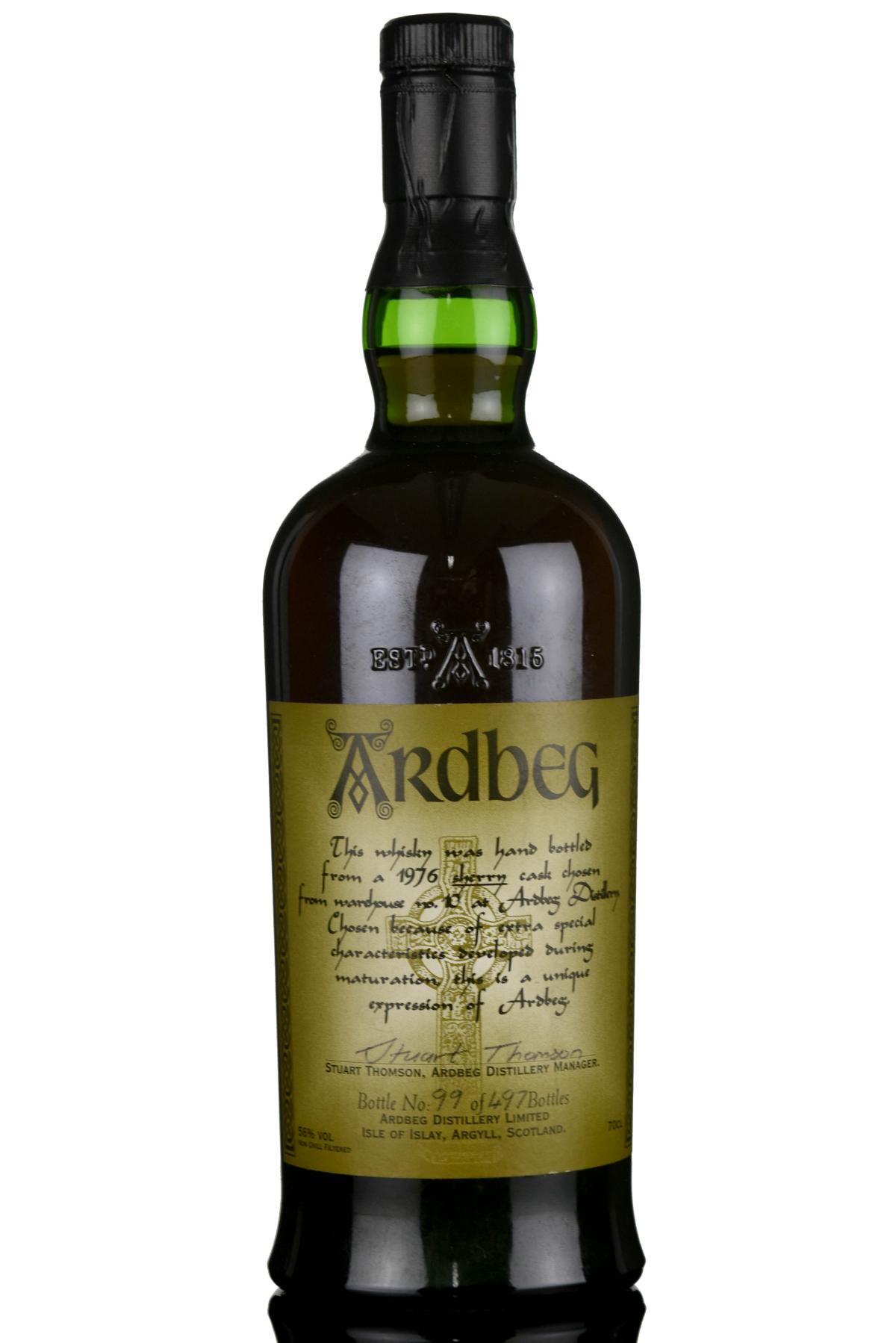 Ardbeg 1976-1999 - Managers Choice - Single Cask 2391