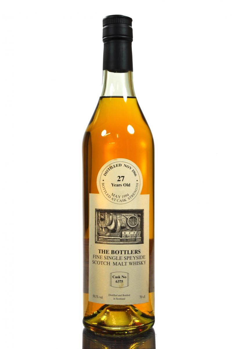The Bottlers 1966 - 27 Year Old - Speyside