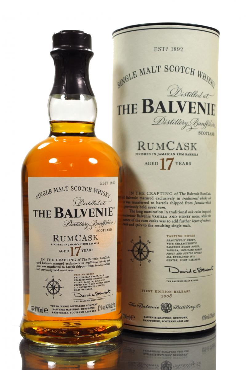 Balvenie 17 Year Old - Rum Cask