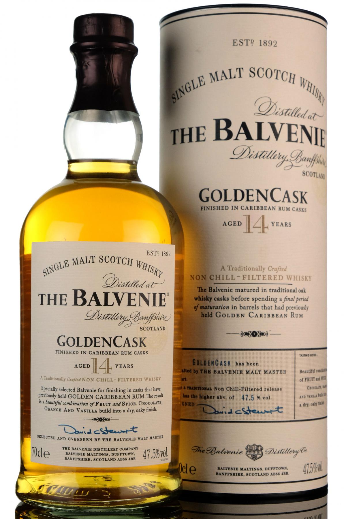 Balvenie 14 Year Old - Golden Cask
