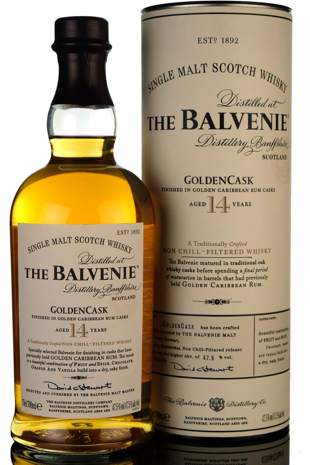 Balvenie 14 Year Old - Golden Cask
