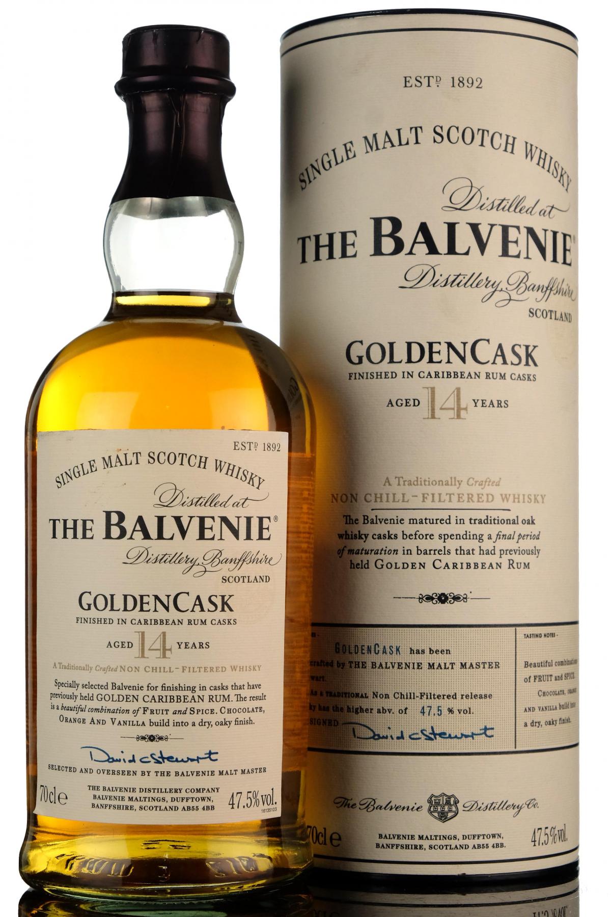 Balvenie 14 Year Old - Golden Cask