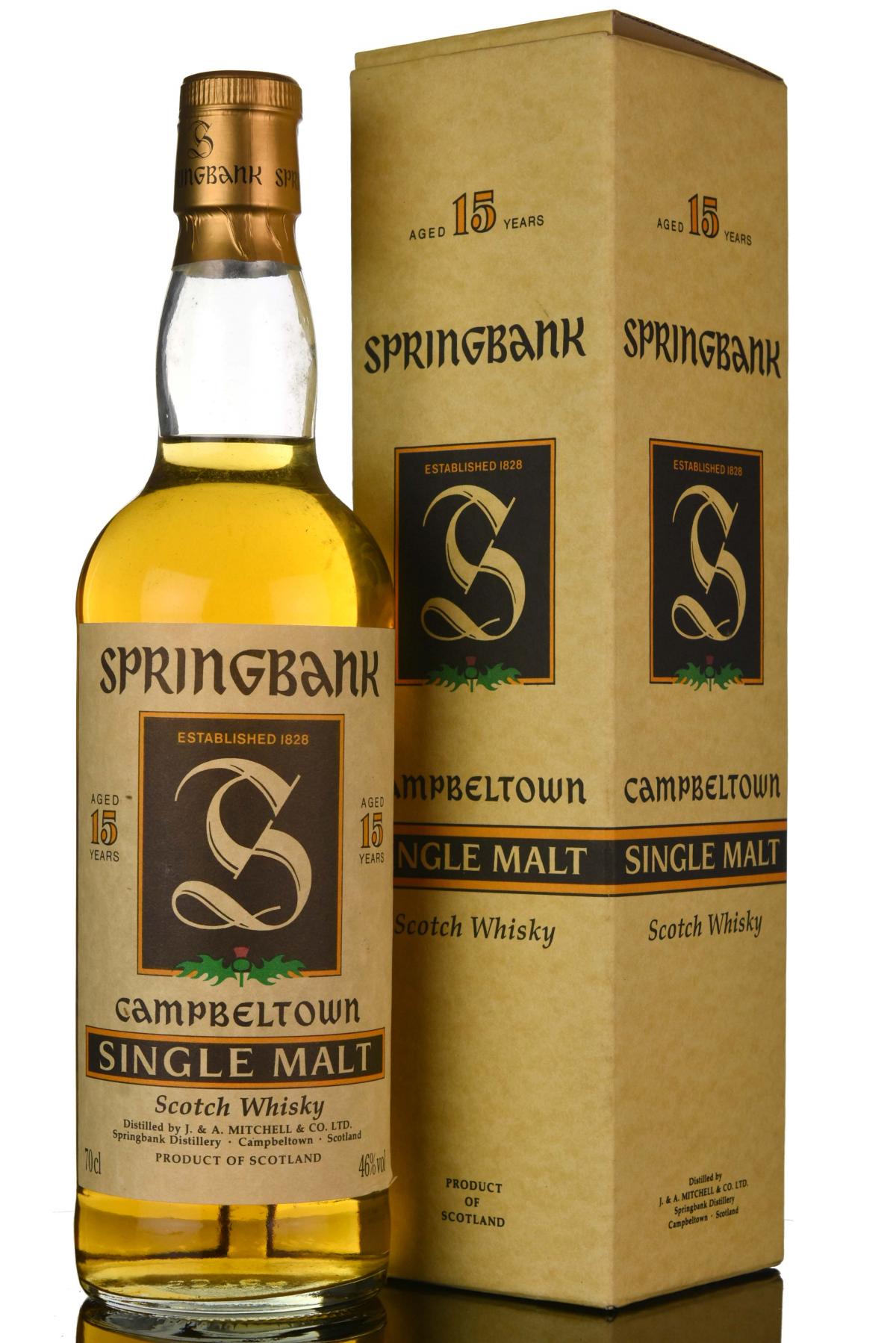 Springbank 15 Year Old - 1990s