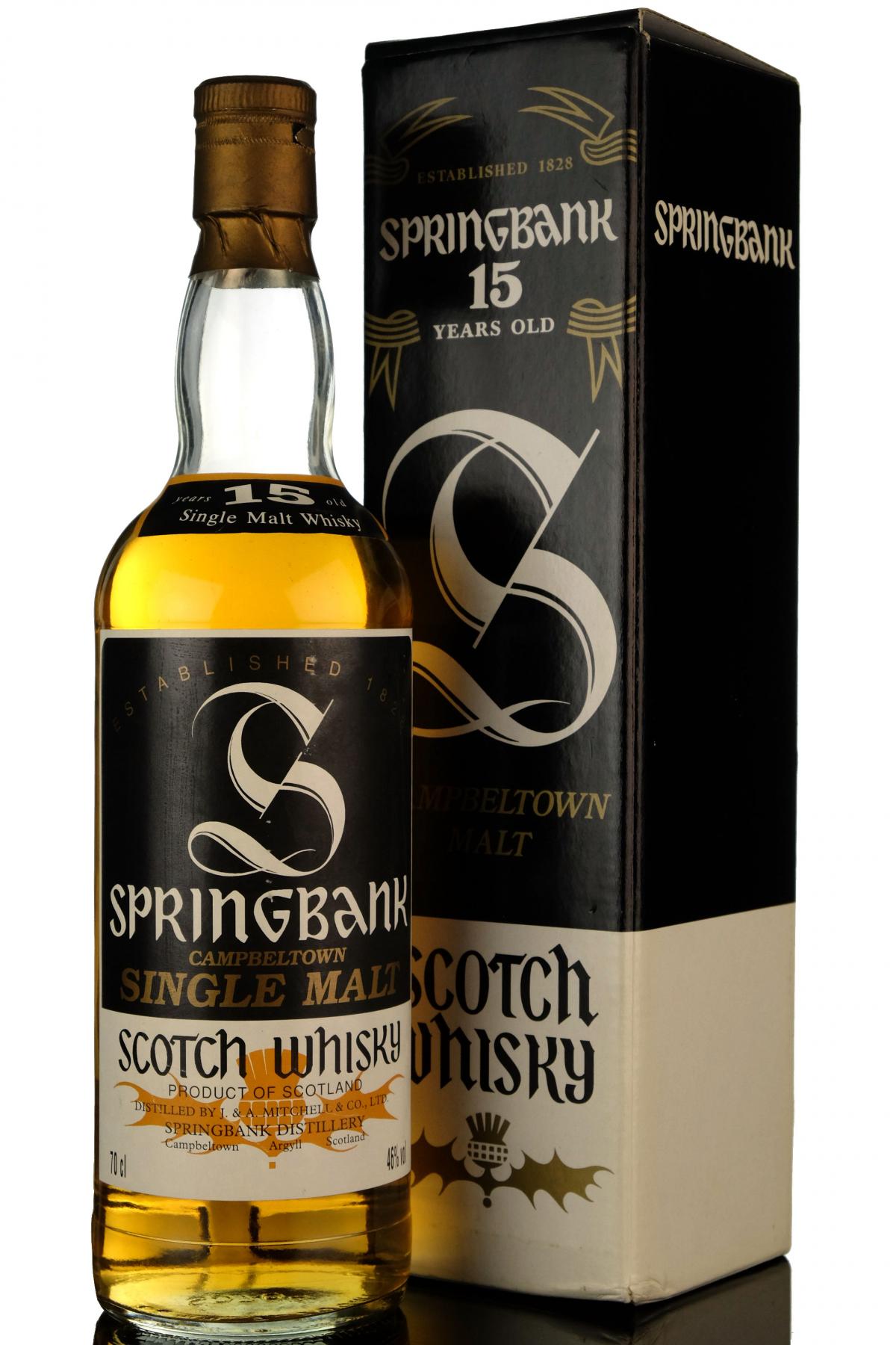 Springbank 15 Year Old - 1990s