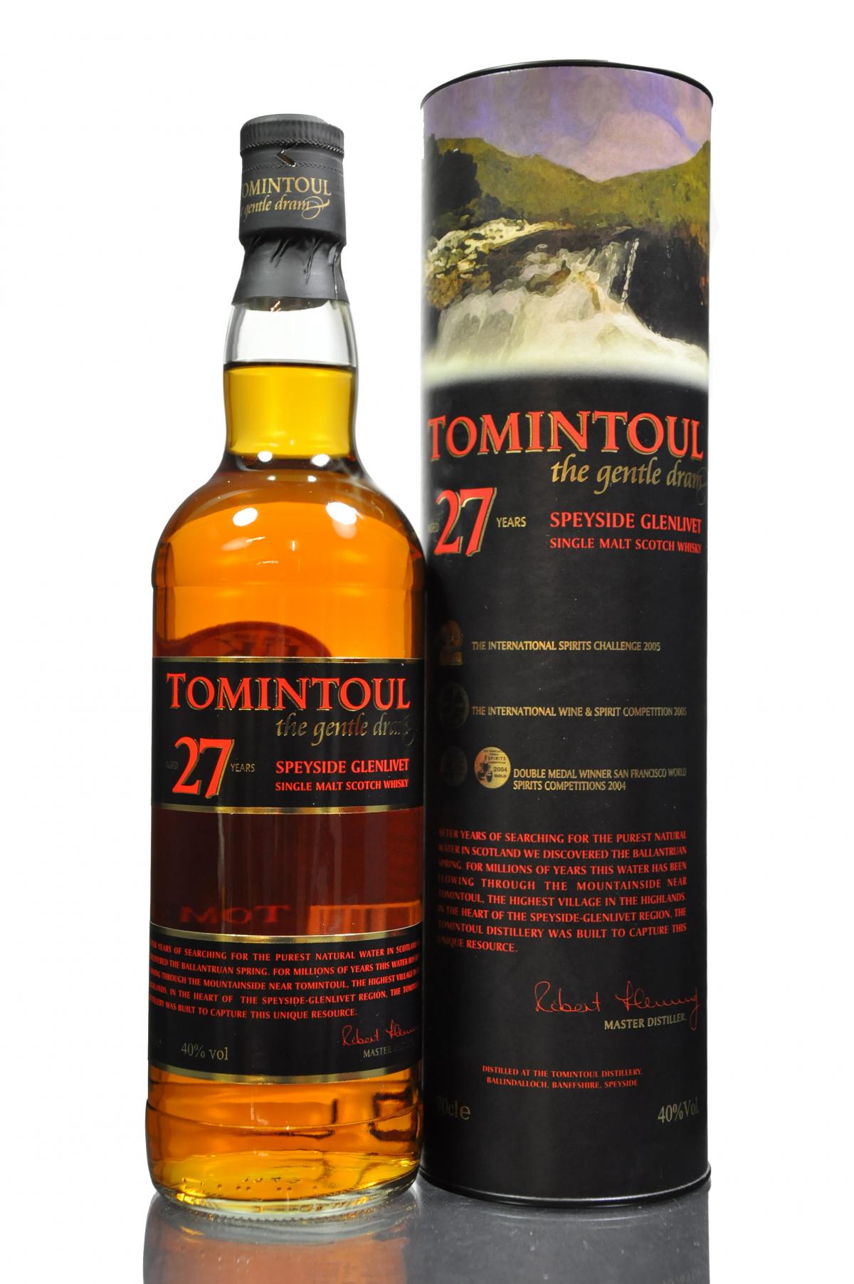 Tomintoul 27 Year Old