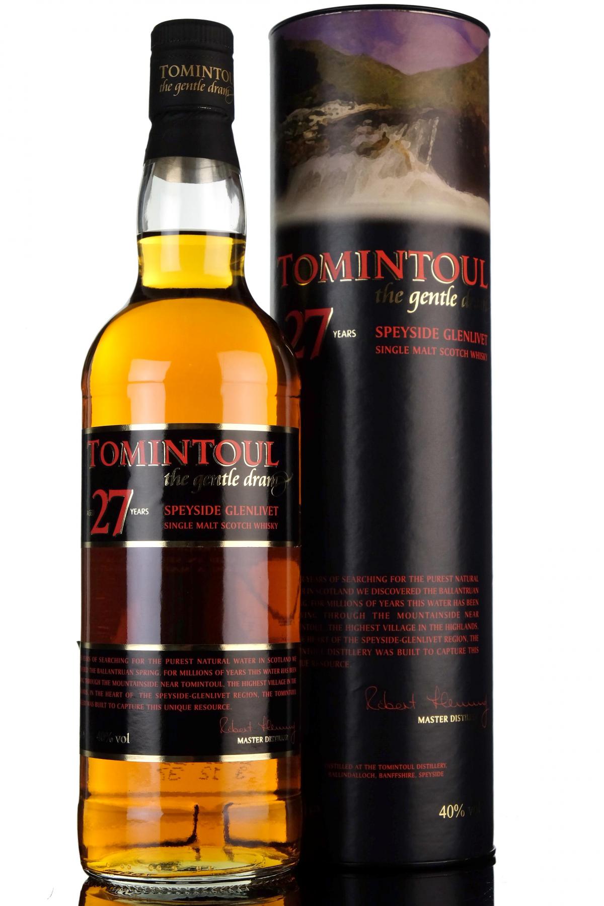Tomintoul 27 Year Old