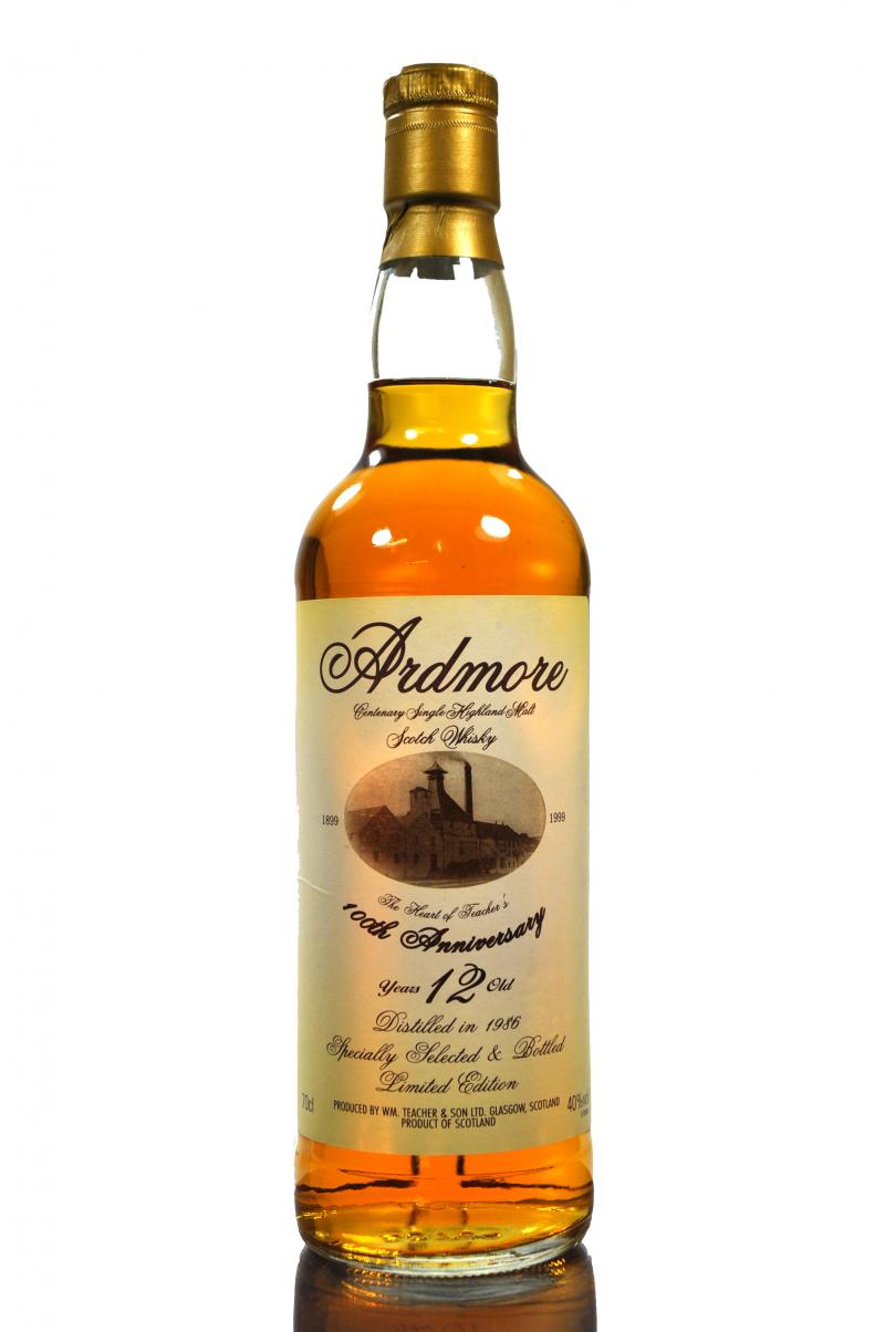 Ardmore 1986-1999 - 12 Year Old - 100th Anniversary