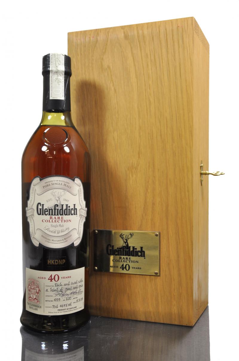 Glenfiddich 40 Year Old - Rare Collection Bottled 2004