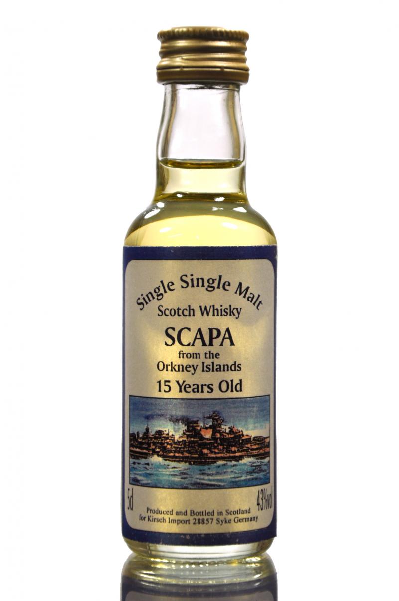 Scapa 15 Year Old Miniature