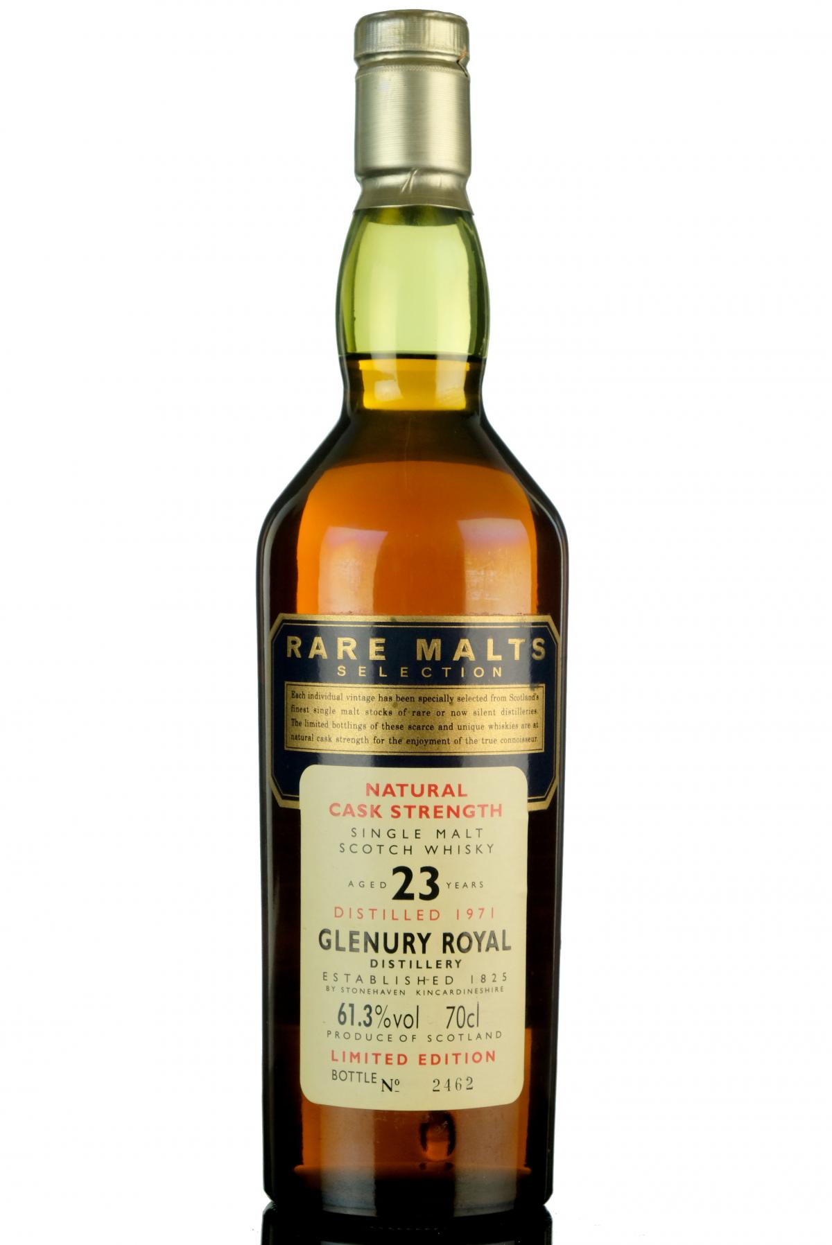 Glenury Royal 1971 - 23 Year Old - Rare Malts 61.3%