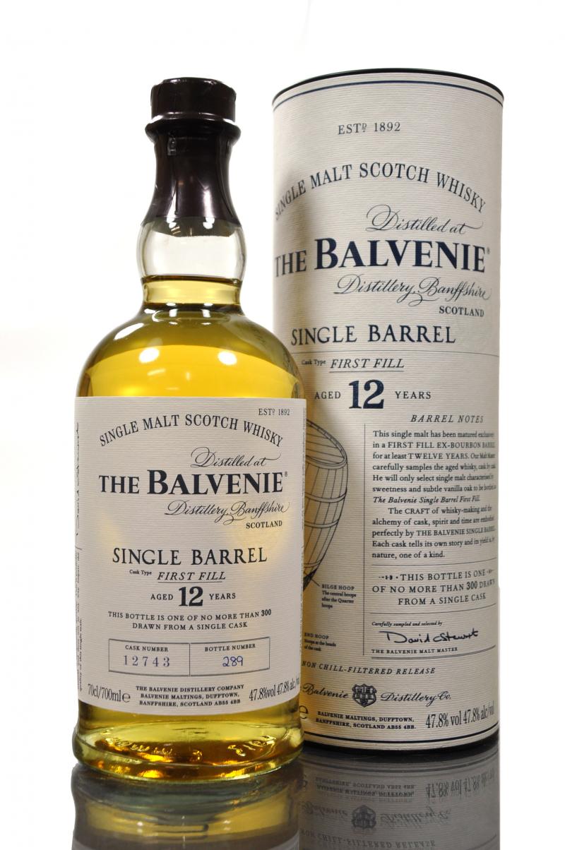 Balvenie 12 Year Old - Single Barrel