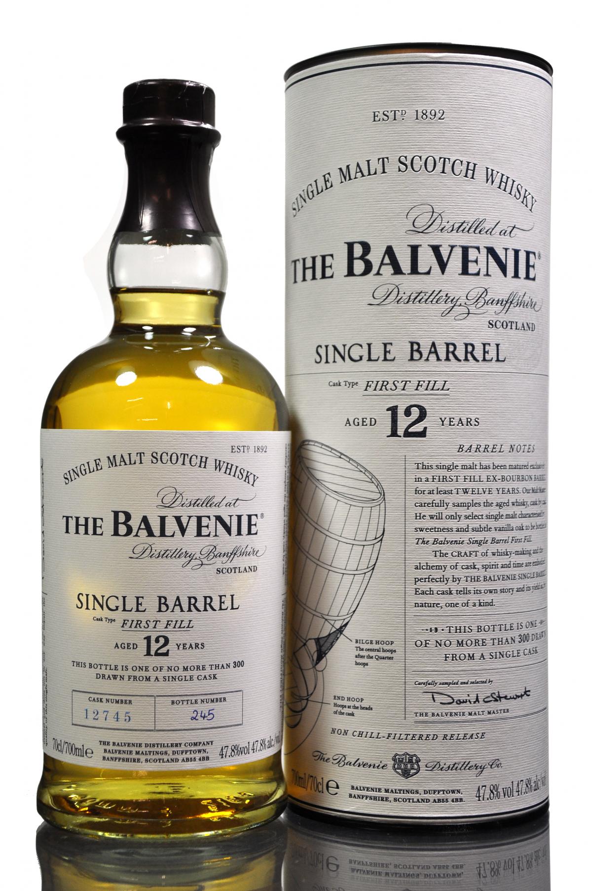 Balvenie 12 Year Old - Single Barrel