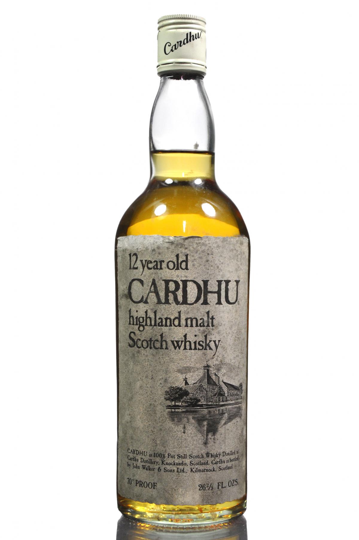 Cardhu 12 Year Old - 1970s