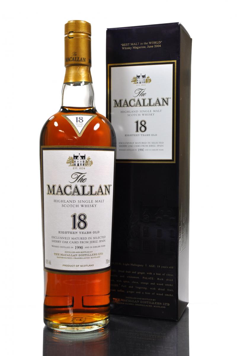 Macallan 1990 - 18 Year Old