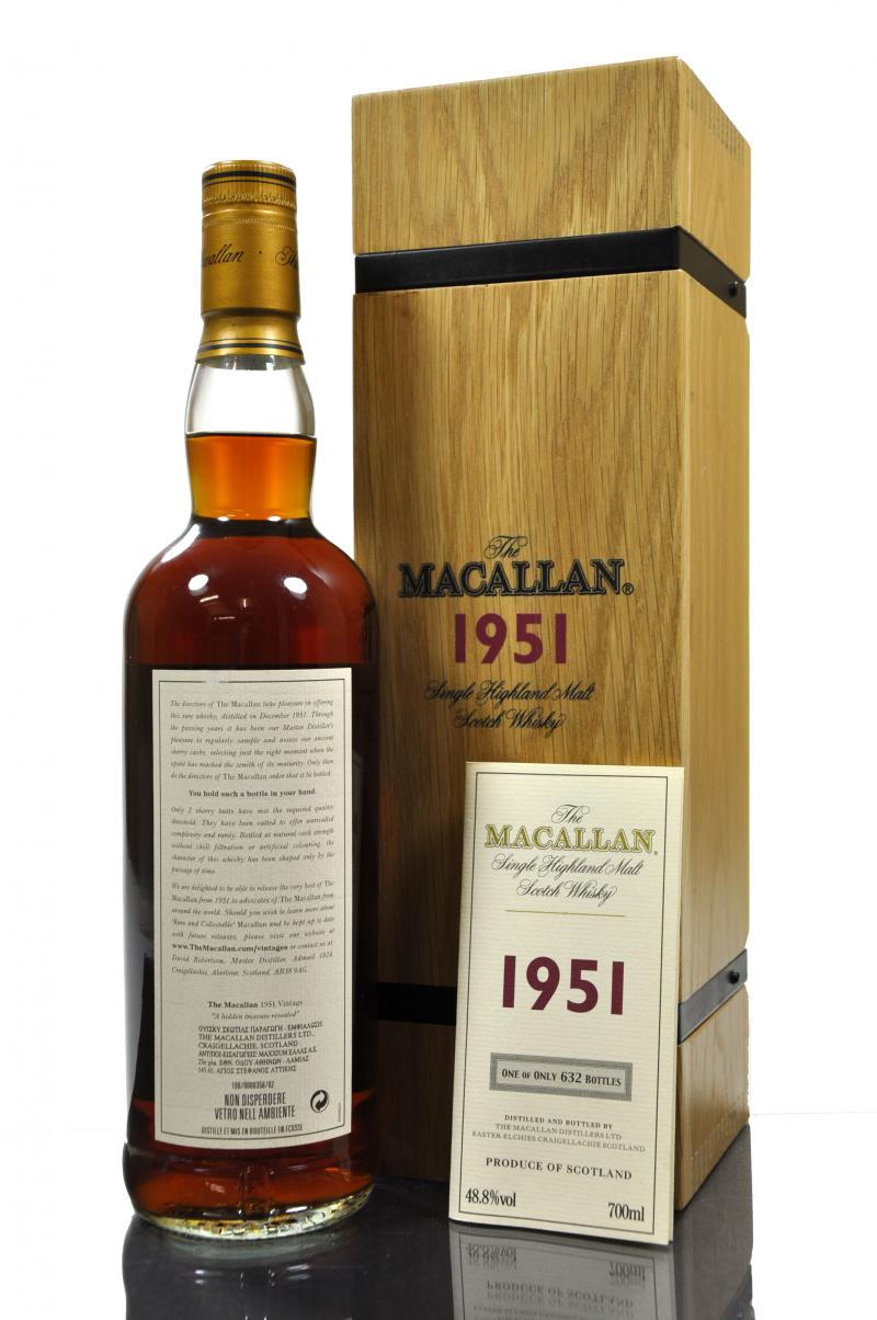 Macallan 1951-2001 - 50 Year Old