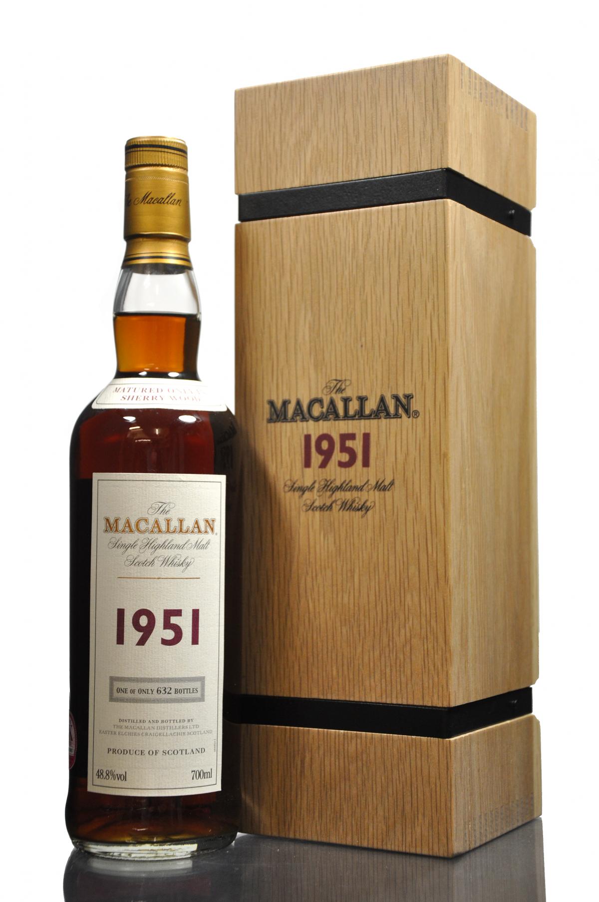 Macallan 1951-2001 - 50 Year Old