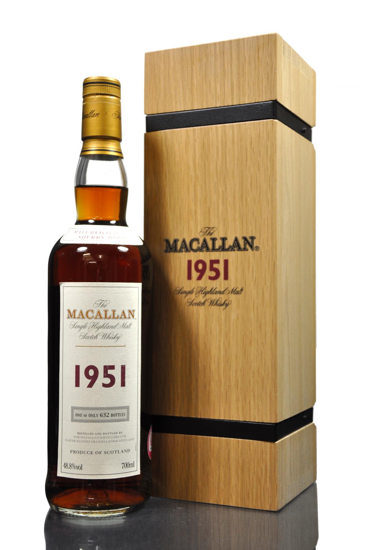 Macallan 1951-2001 - 50 Year Old