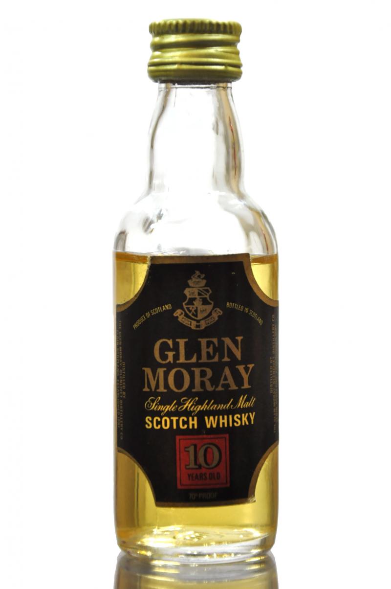 Glen Moray 10 Year Old - 70 Proof Miniature