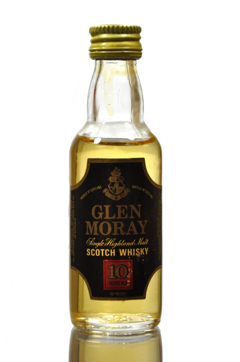 Glen Moray 10 Year Old - 70 Proof Miniature