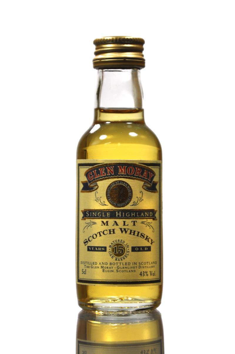 Glen Moray 15 Year Old Miniature