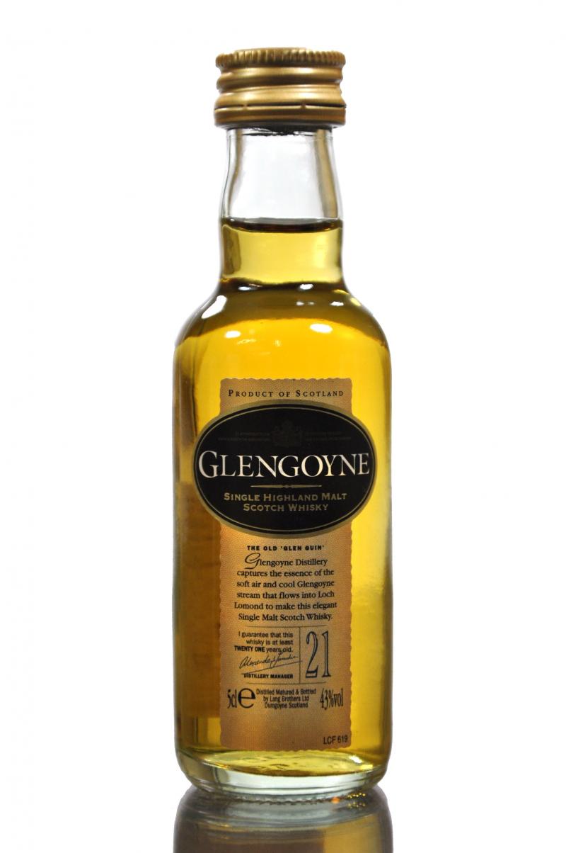 Glengoyne 21 Year Old Miniature