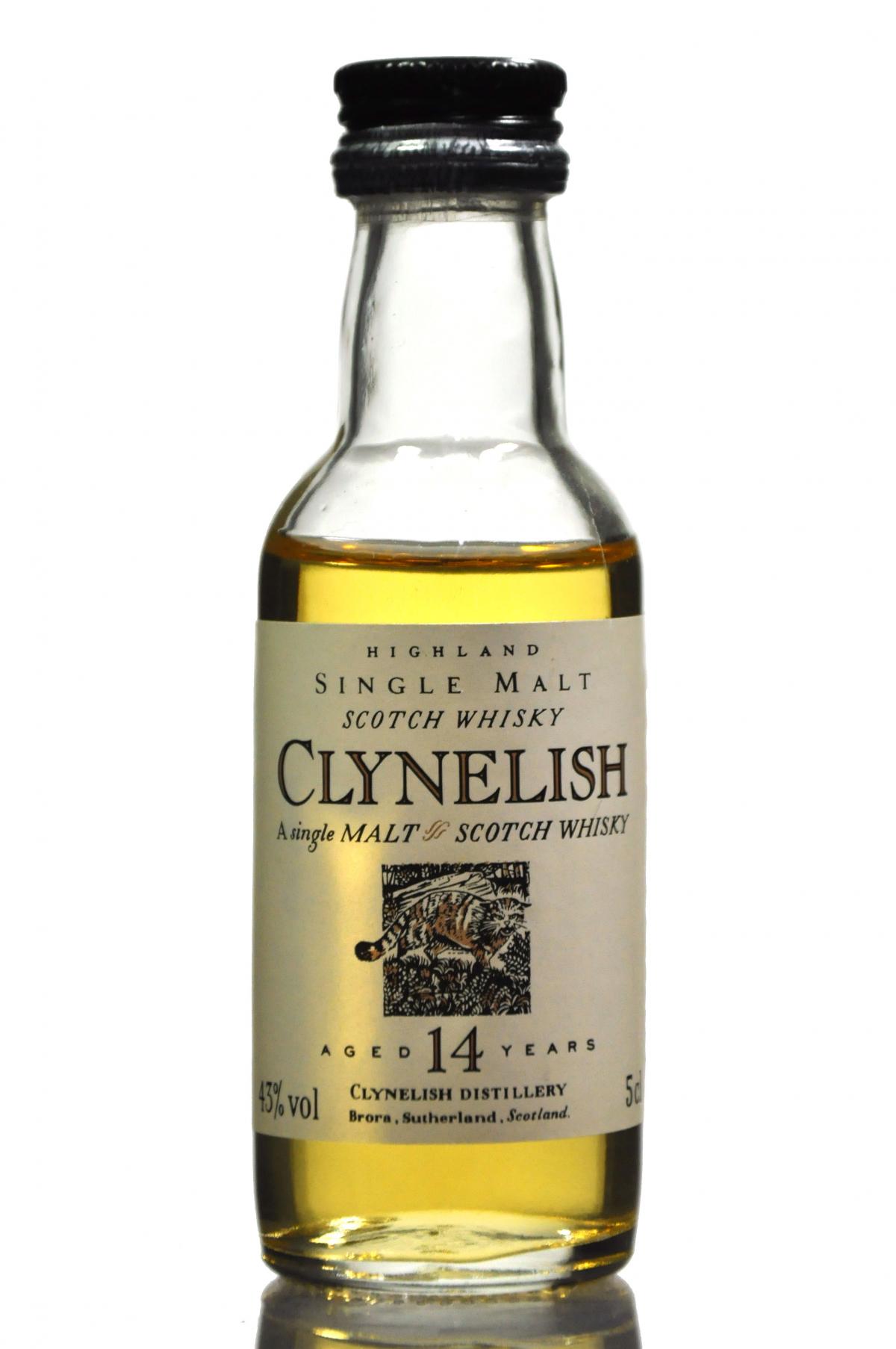 Clynelish 14 Year Old - Flora & Fauna Miniature