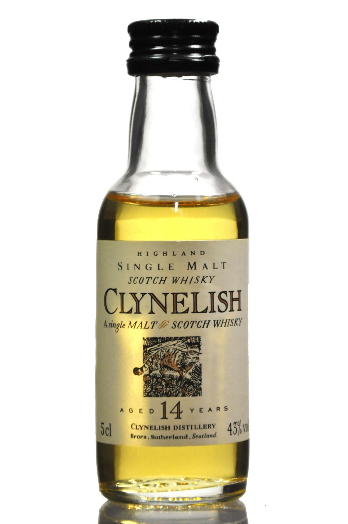 Clynelish 14 Year Old - Flora & Fauna Miniature