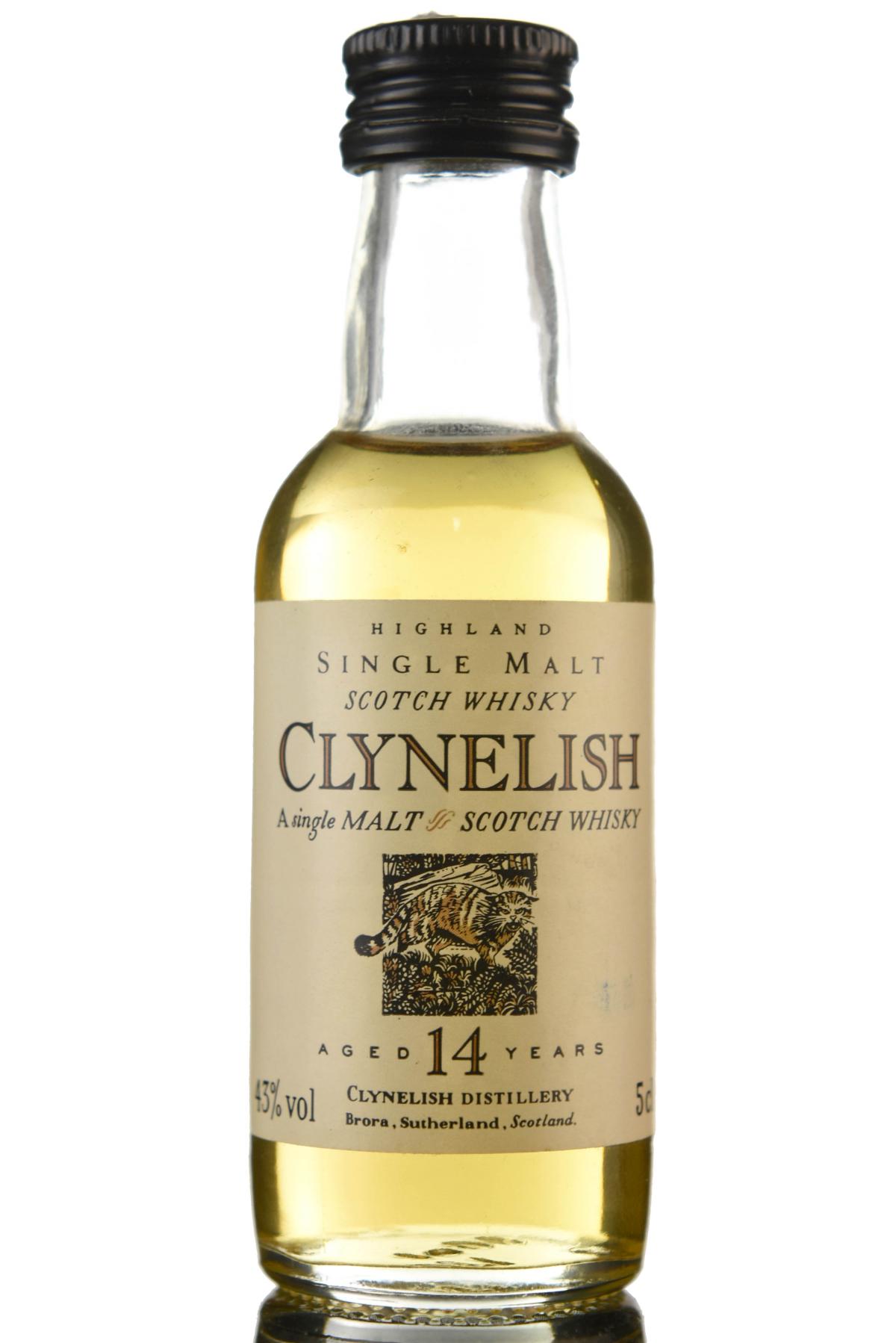 Clynelish 14 Year Old - Flora & Fauna Miniature