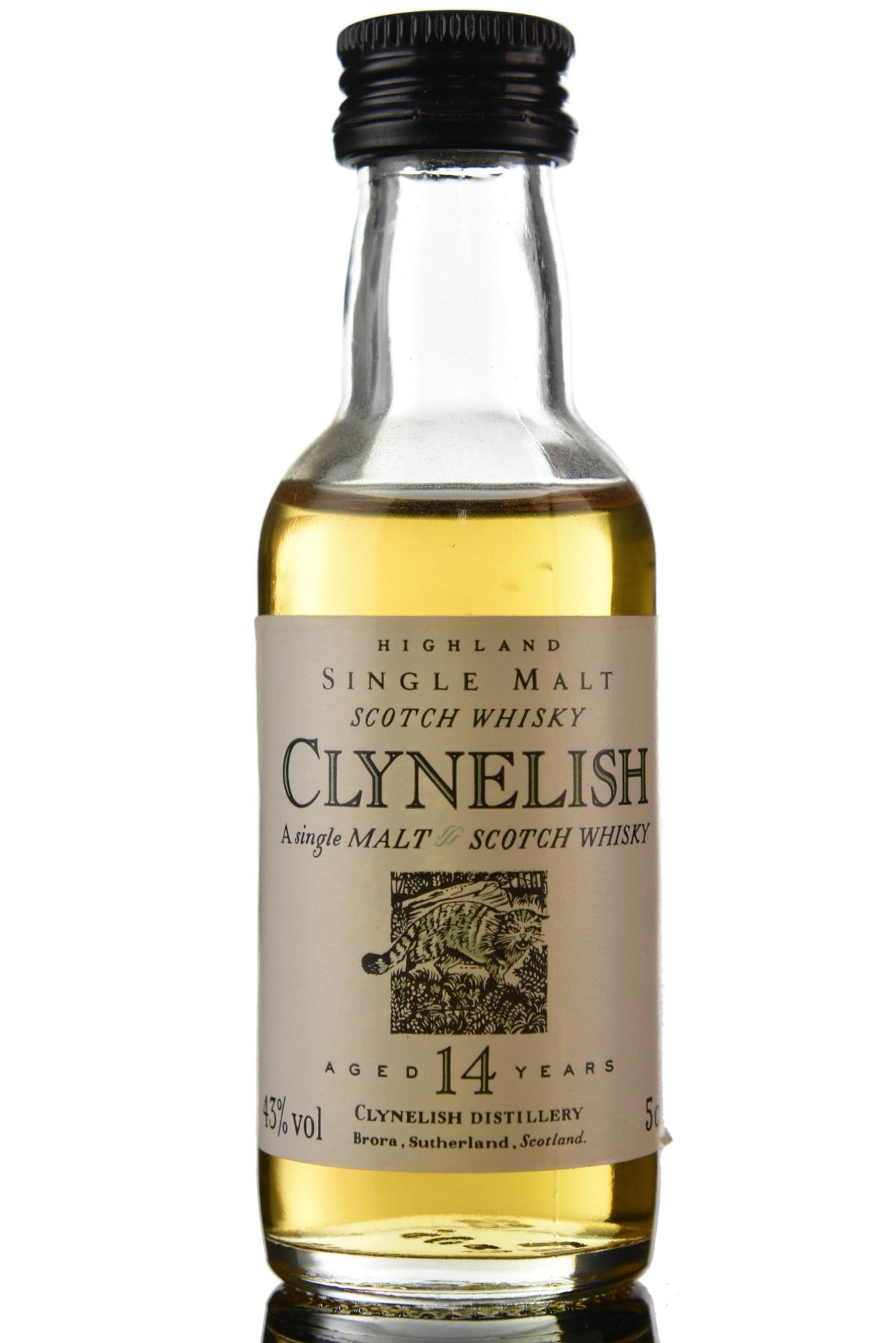 Clynelish 14 Year Old - Flora & Fauna Miniature