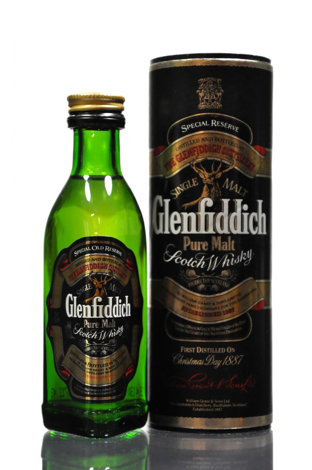 Glenfiddich Pure Malt Miniature