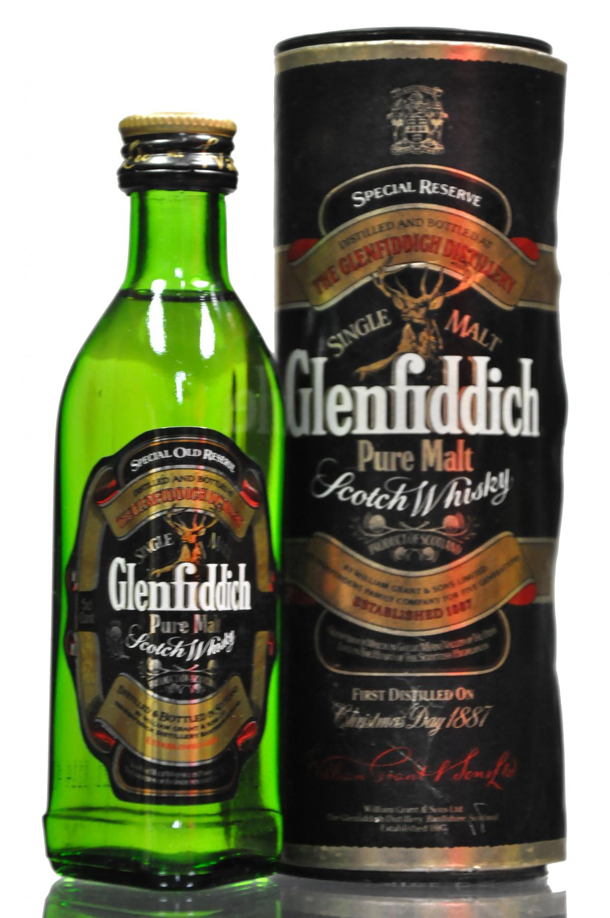 Glenfiddich Pure Malt Miniature