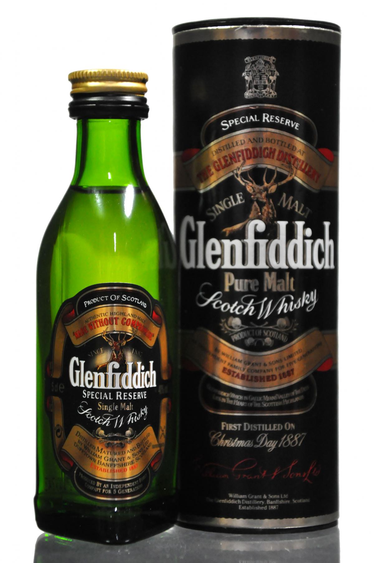 Glenfiddich Pure Malt Miniature