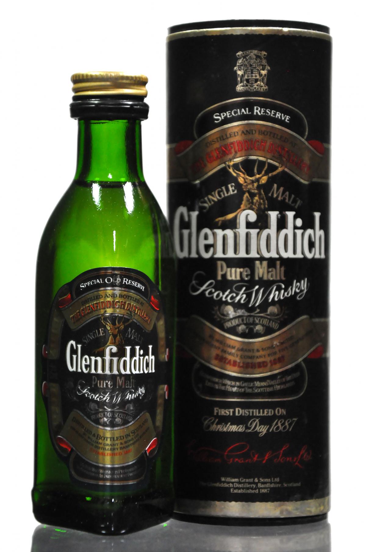 Glenfiddich Pure Malt Miniature