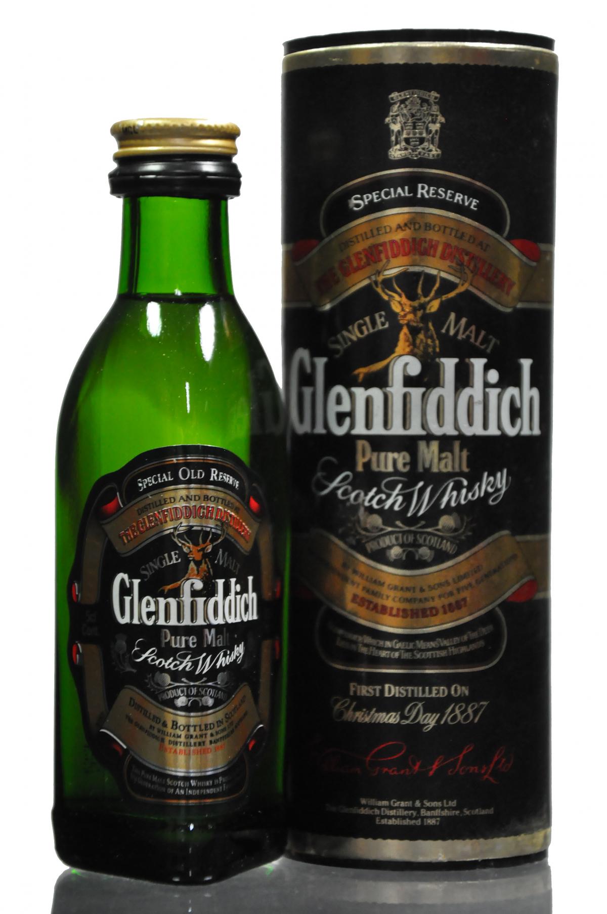 Glenfiddich Pure Malt Miniature