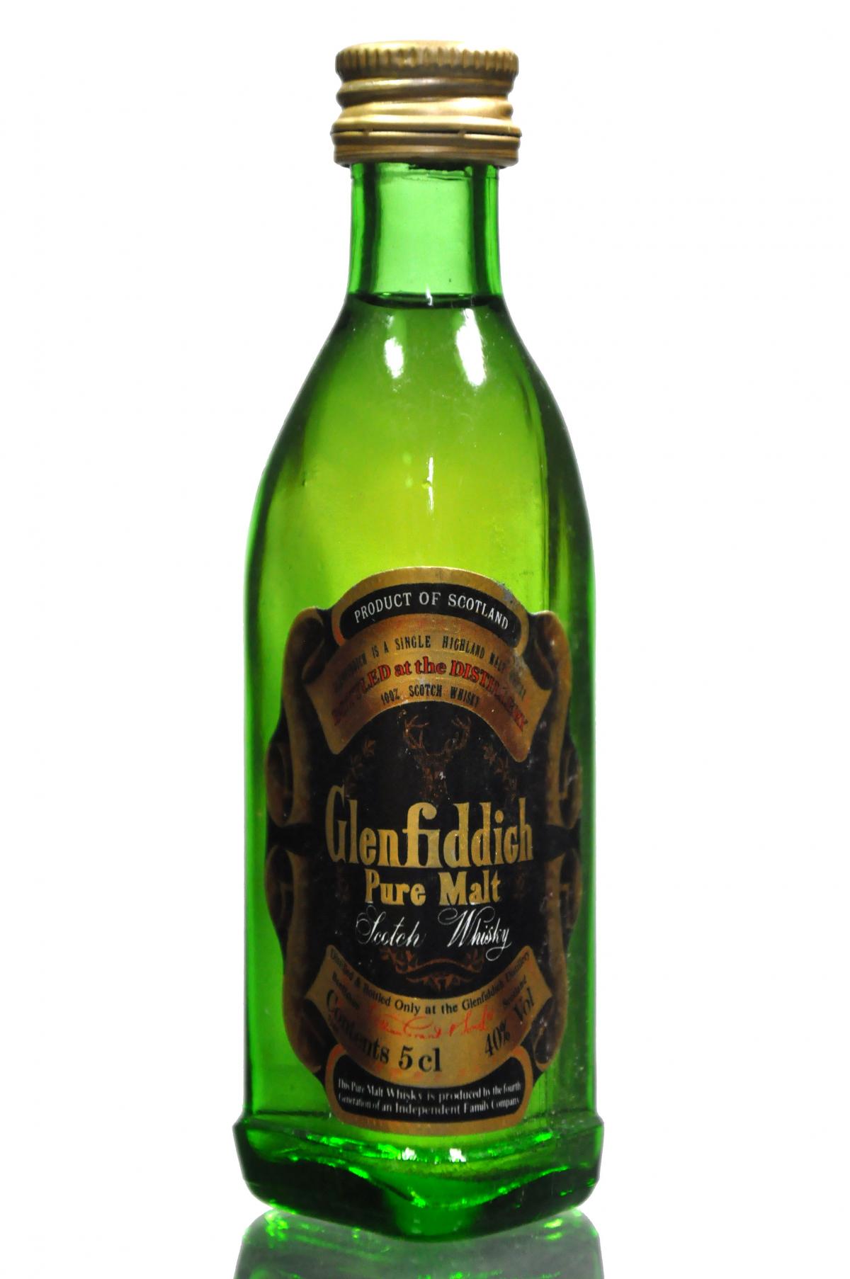 Glenfiddich Pure Malt Miniature