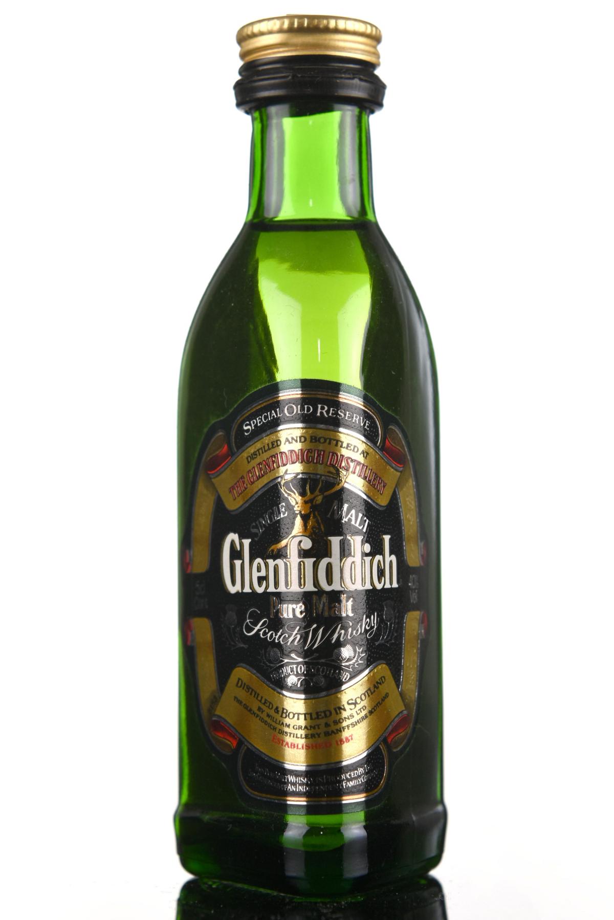 Glenfiddich Pure Malt Miniature